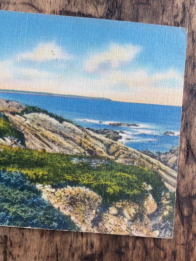 Vintage Oqunquit, Maine Post Card - Diamonds & Rust