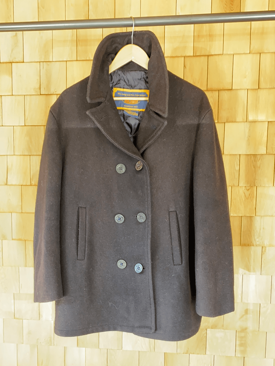 Vintage Peacoat - 46 - Diamonds & Rust