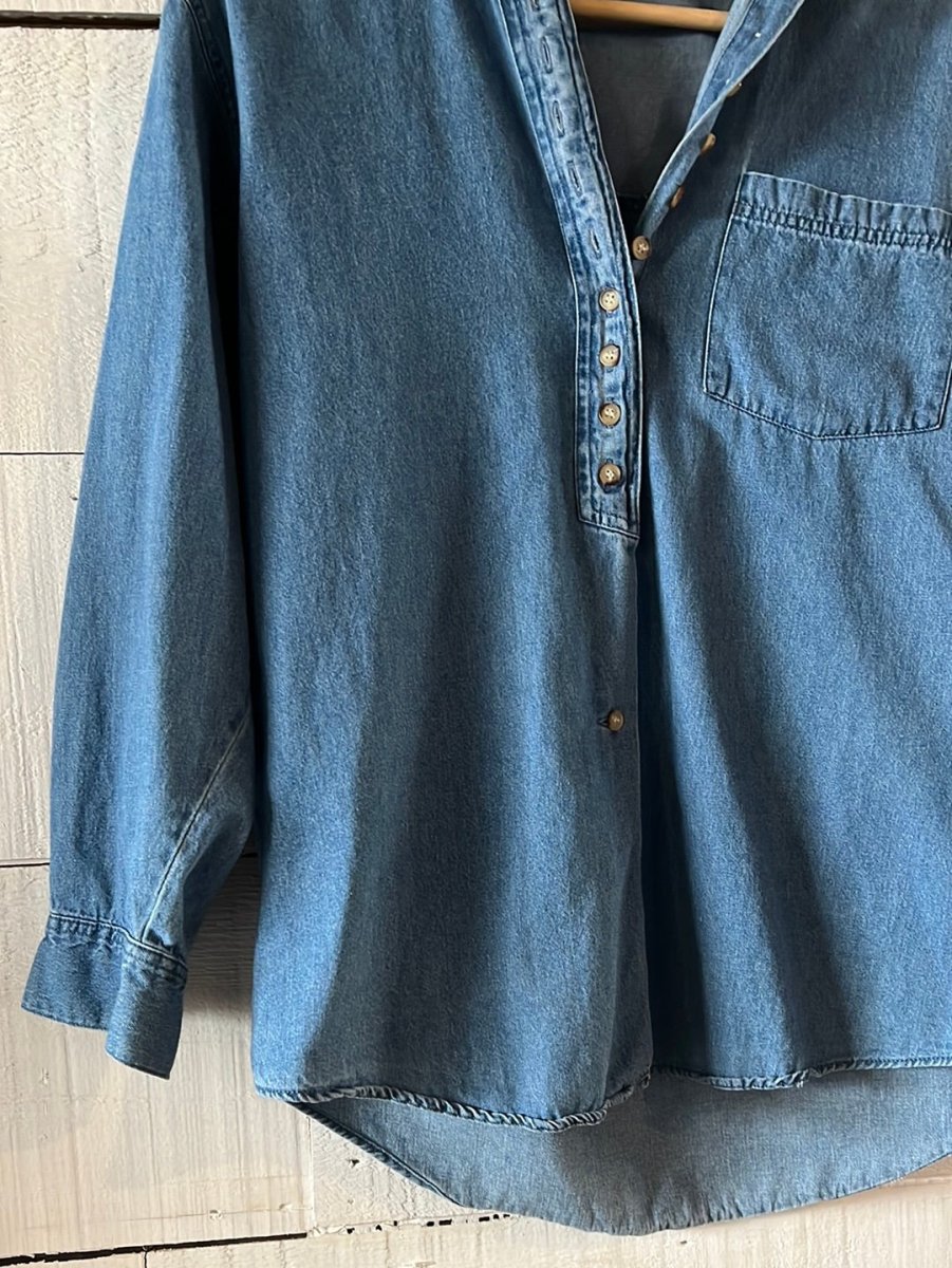 Vintage Pop Over Shirt - Diamonds & Rust