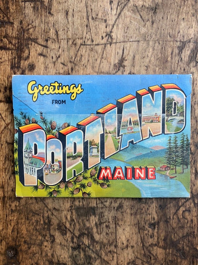 Vintage Portland, Maine Post Cards - Diamonds & Rust