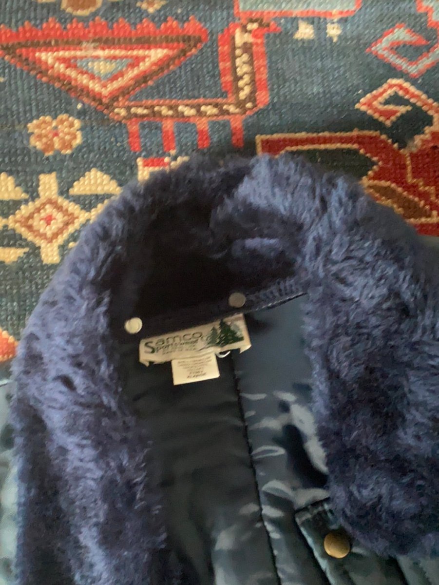Vintage Samco FreezeWear Coat - Diamonds & Rust
