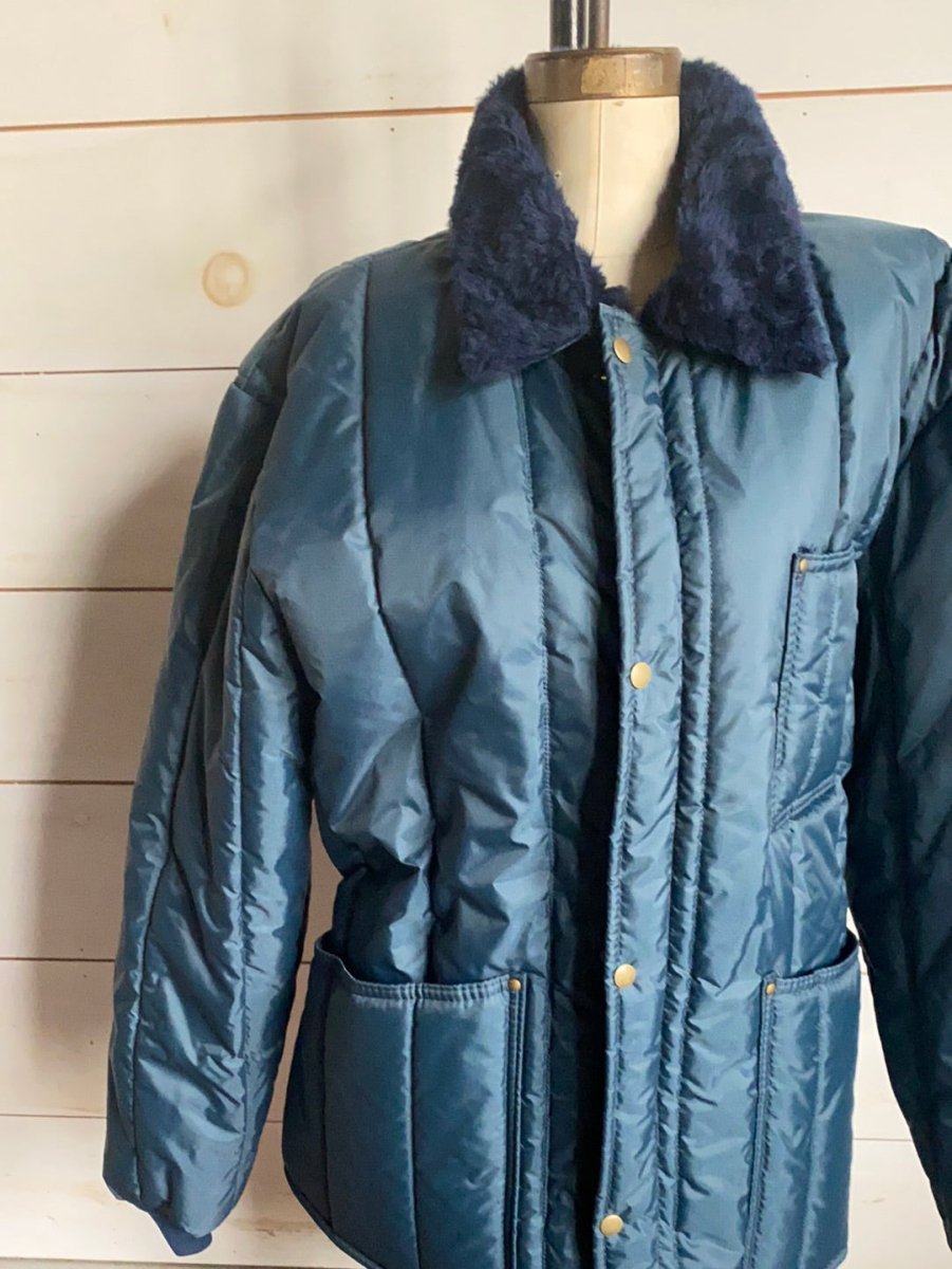 Vintage Samco FreezeWear Coat - Diamonds & Rust
