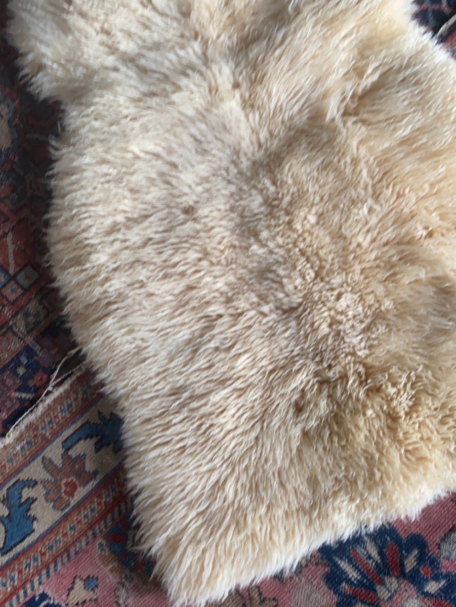 Vintage Sheepskin - Diamonds & Rust
