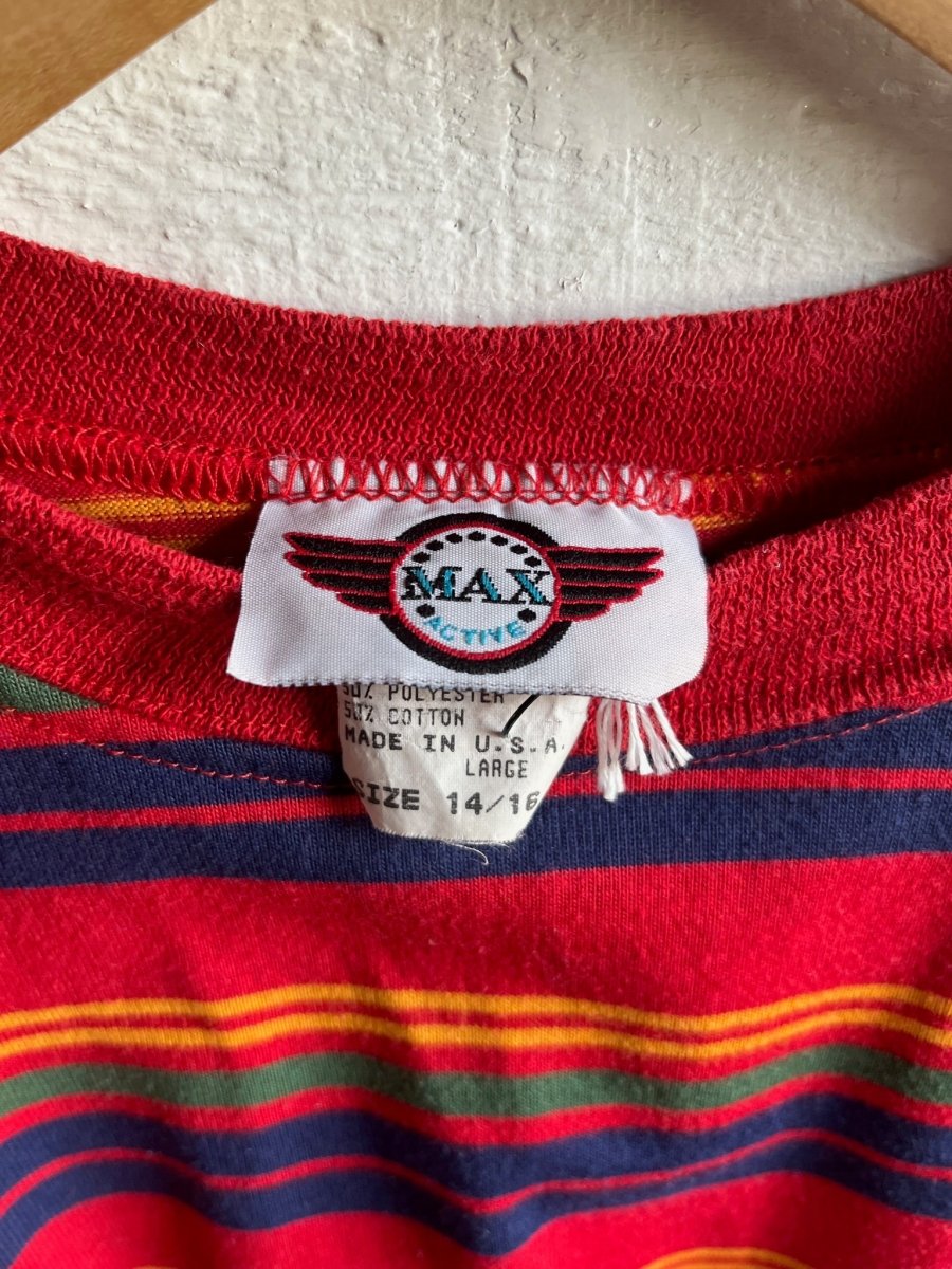 Vintage Striped Tee - Diamonds & Rust