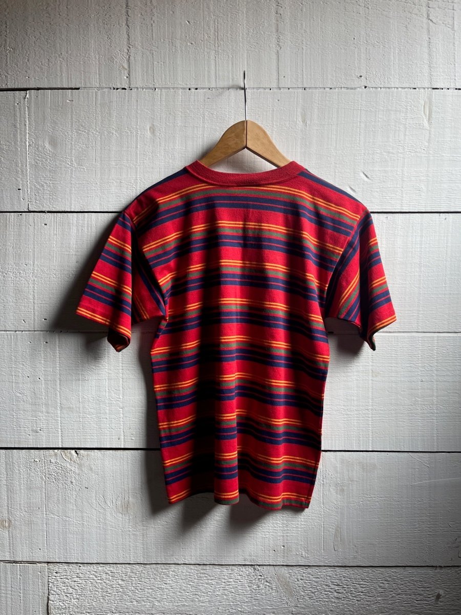 Vintage Striped Tee - Diamonds & Rust