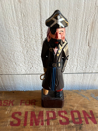 Vintage Wooden Fisherman - Pirate - Diamonds & Rust