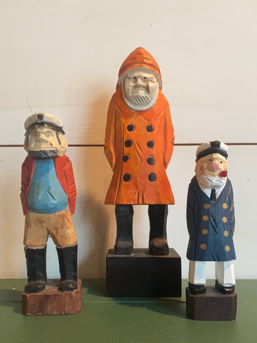Vintage Wooden Old Salt - Diamonds & Rust