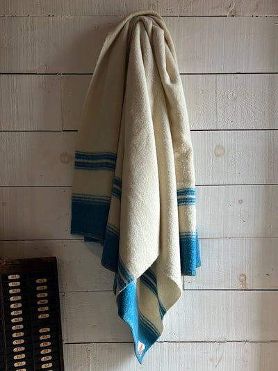 Vintage Wool Providence Camp Blanket - Diamonds & Rust