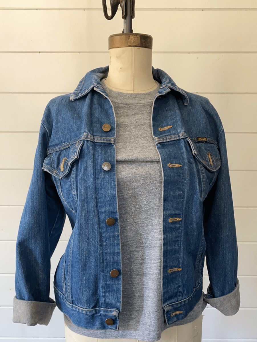 Vintage Wrangler Denim Jacket - Diamonds & Rust