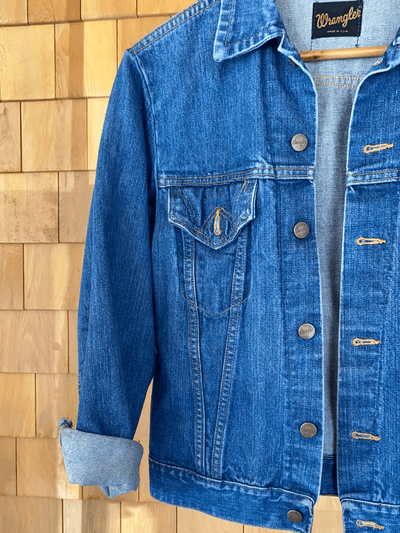 Vintage Wrangler Denim Jacket - Diamonds & Rust